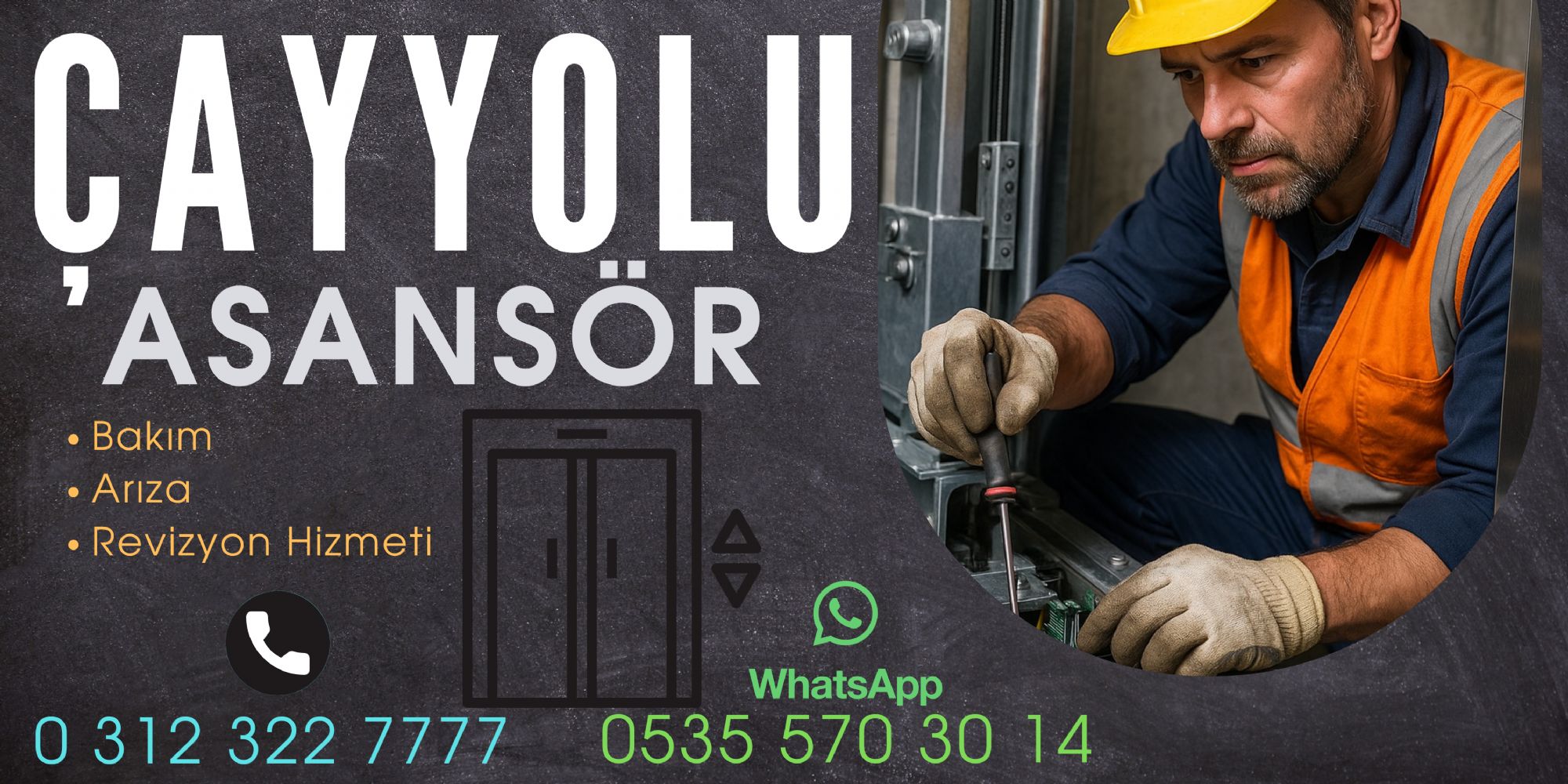 Çayyolu Asansör Tamircisi